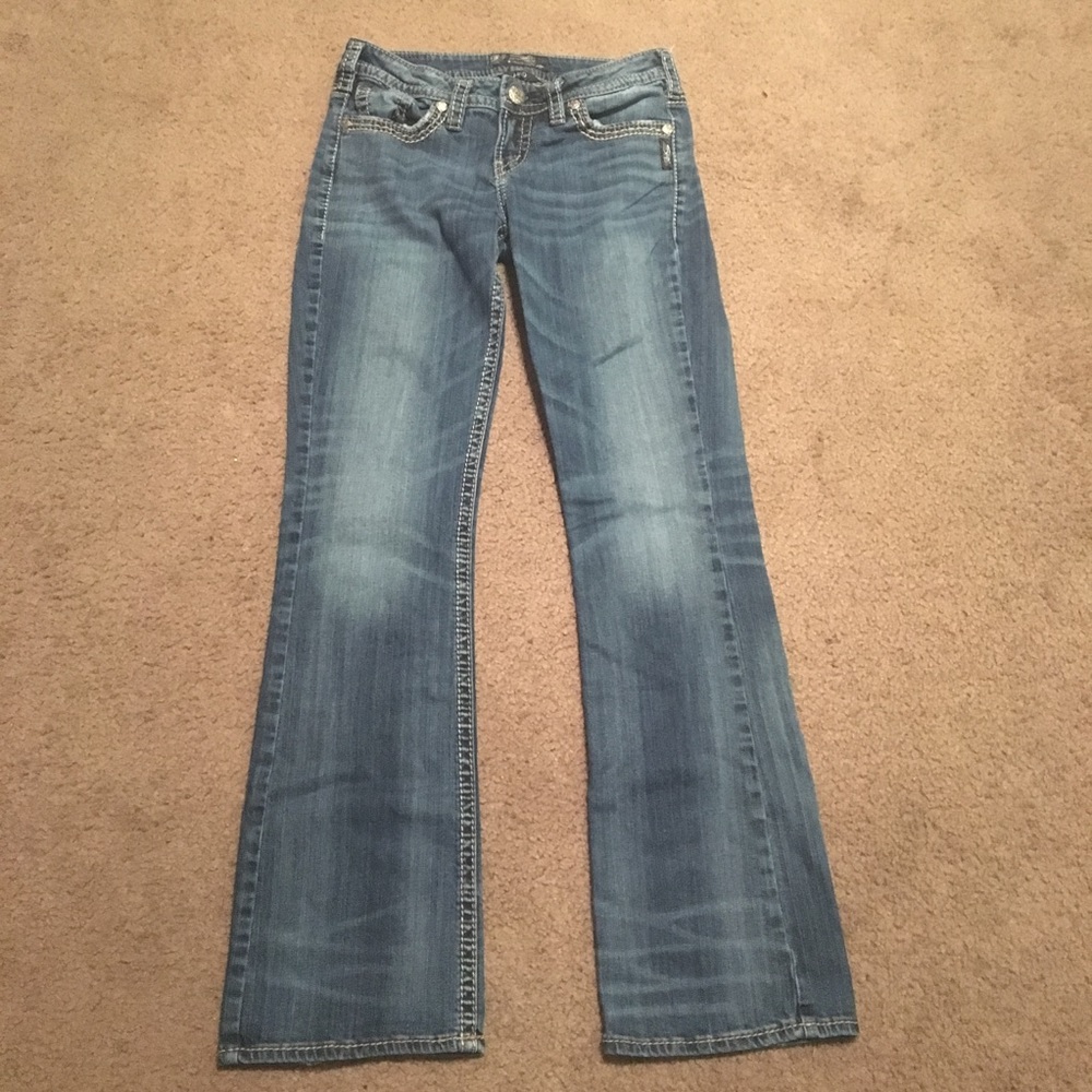 Silver Akio Jeans